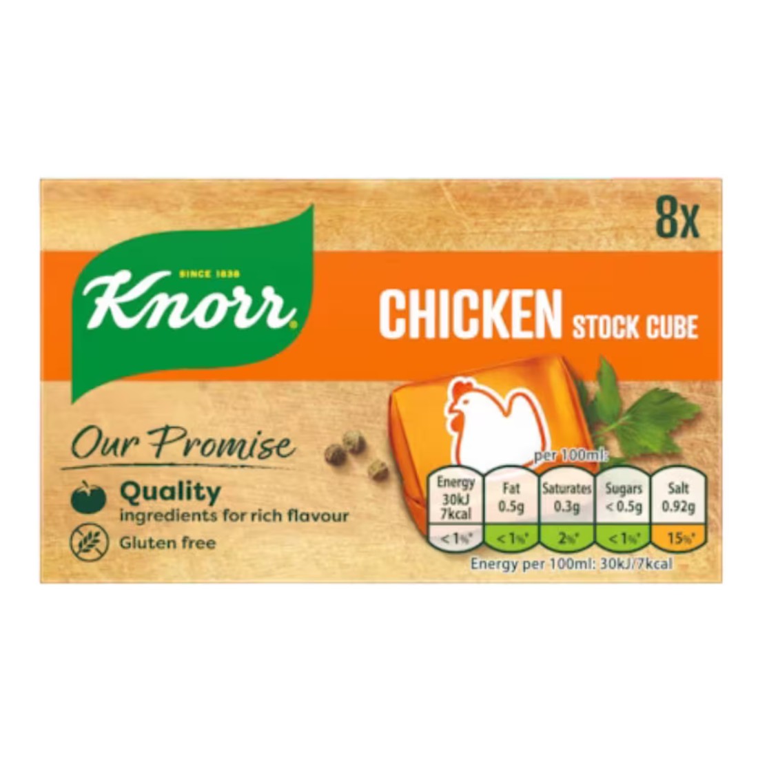 Knorr Arabia Chicken Stock Cubes 8 Cubes 80g