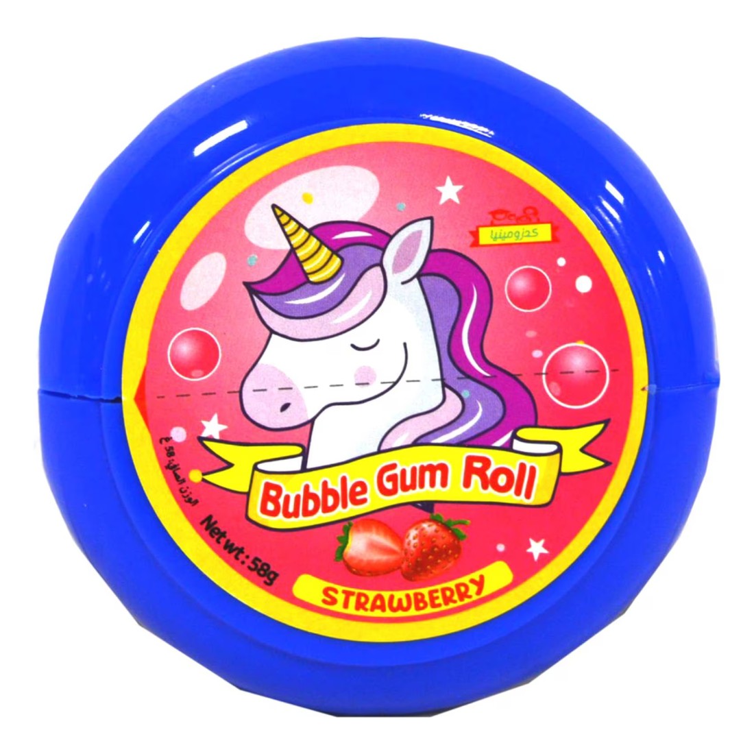 Kidsmania Fruit Flavour Bubble Gum Roll, 58g