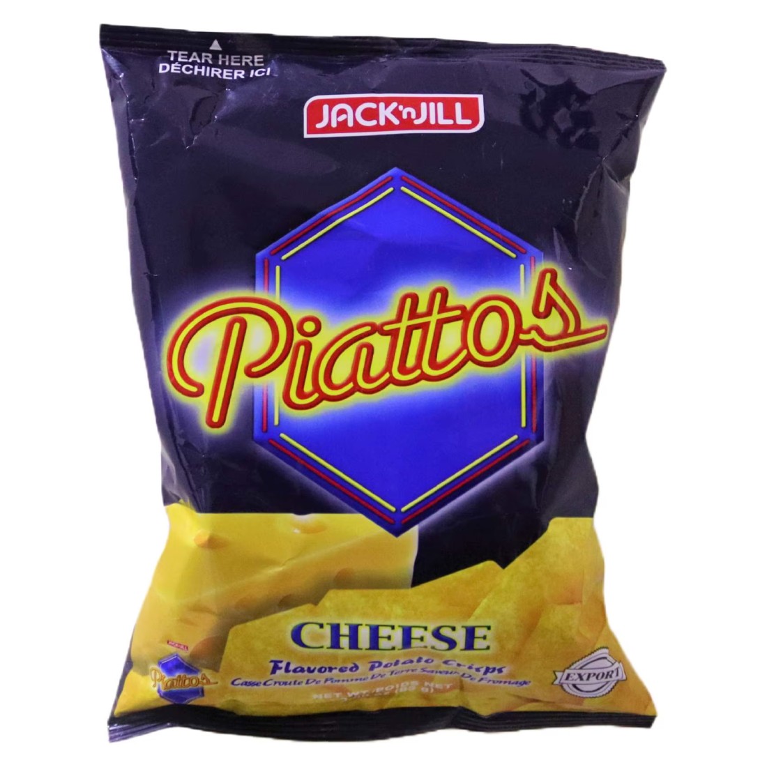 Jack&#39;n Jill Piattos Cheese Potato Crisps, 85g