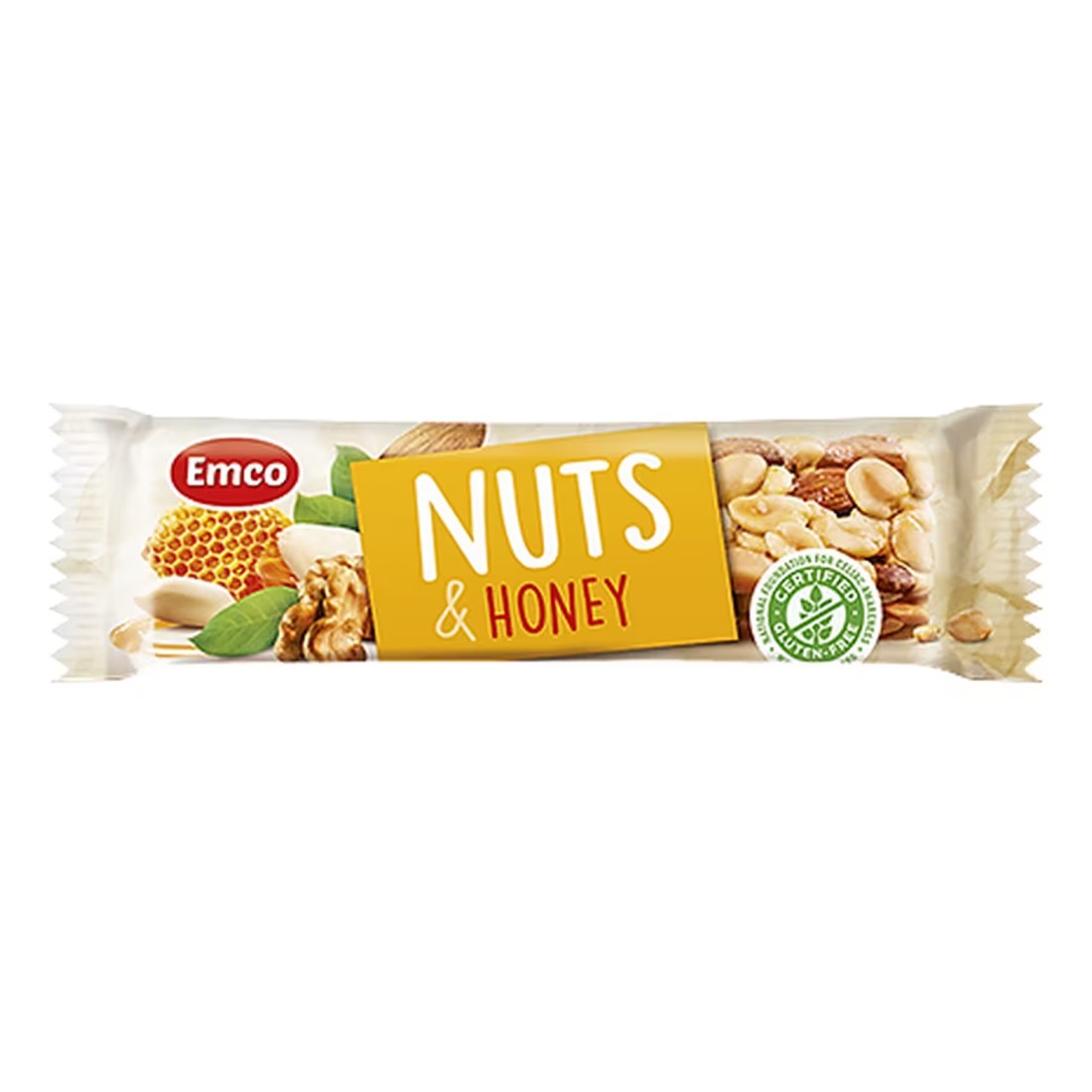 Emco Nuts And Honey Bar 35g