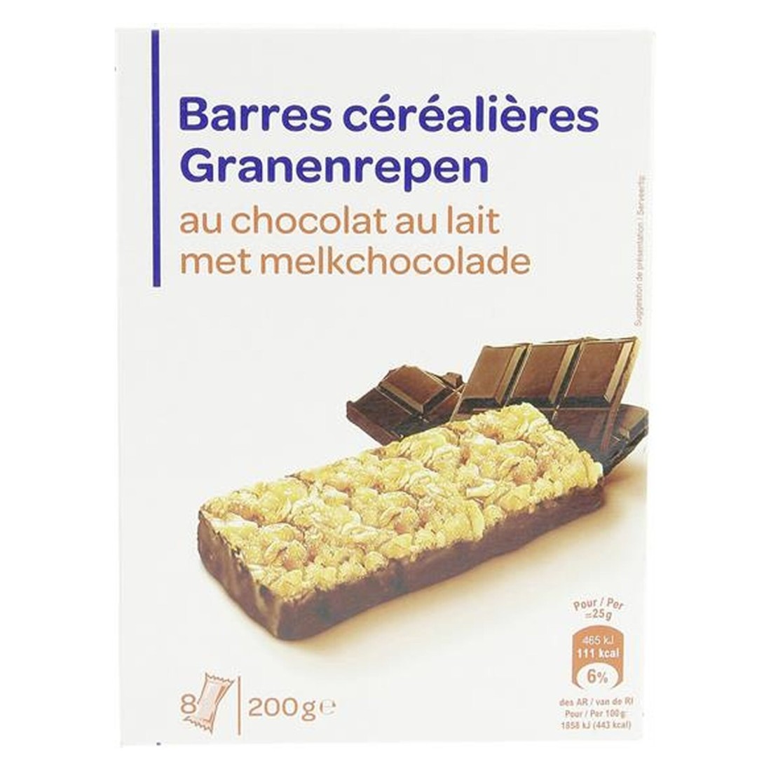 Simpl Cereal Bars Chocolate 25g Pack of 8
