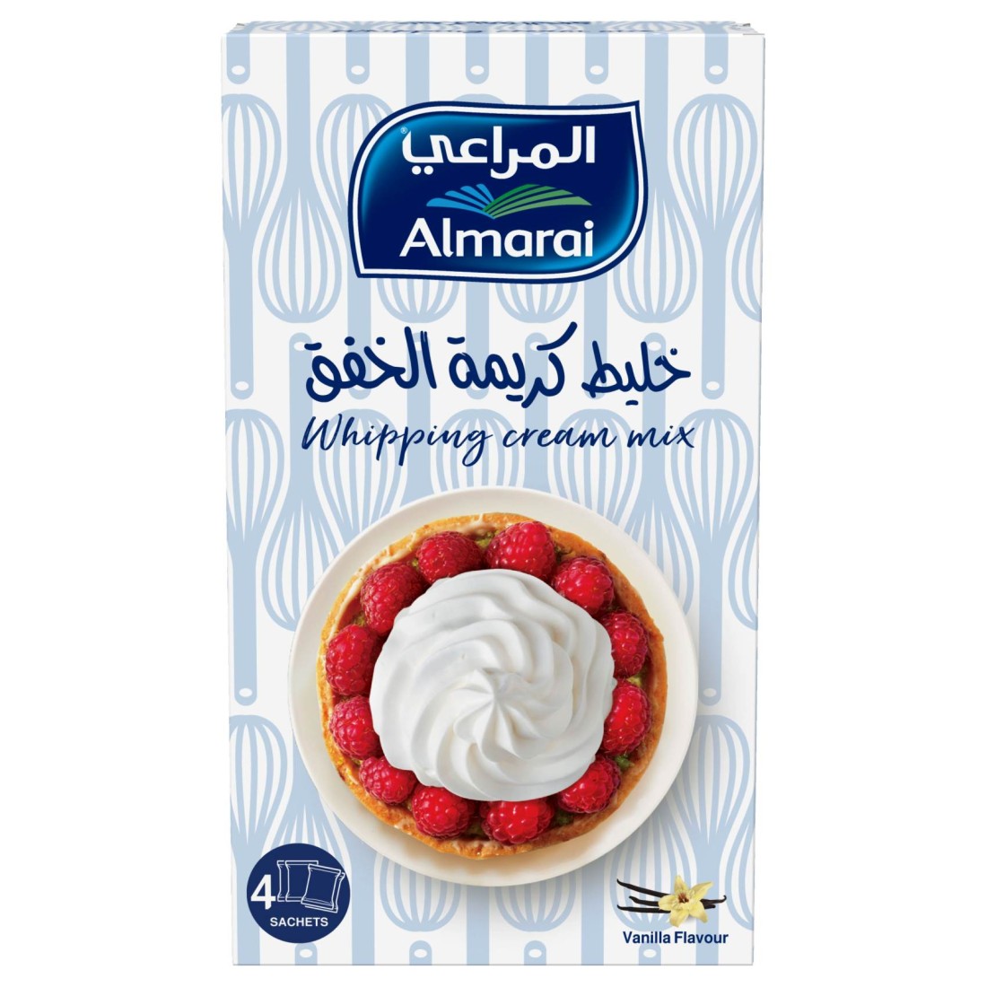 Almarai Whipping Cream Mix, Vanilla Flavour, 140g