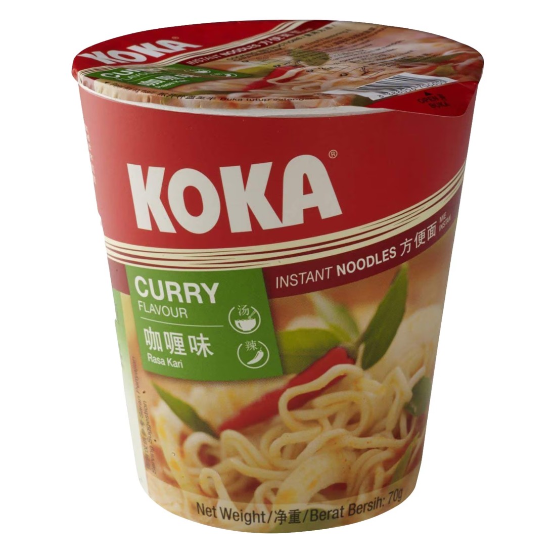 Koka Instant Curry Noodles, 70g