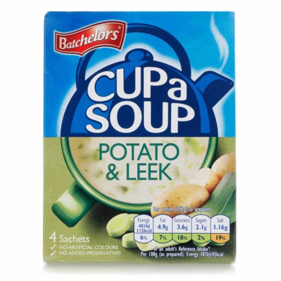 Batchelors Cup A Soup Potato and Leek 108g