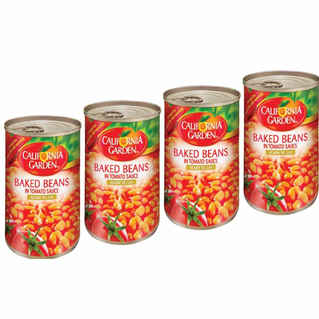 California Garden Baked Beans In Tomato Sauce 420g Pack of 4