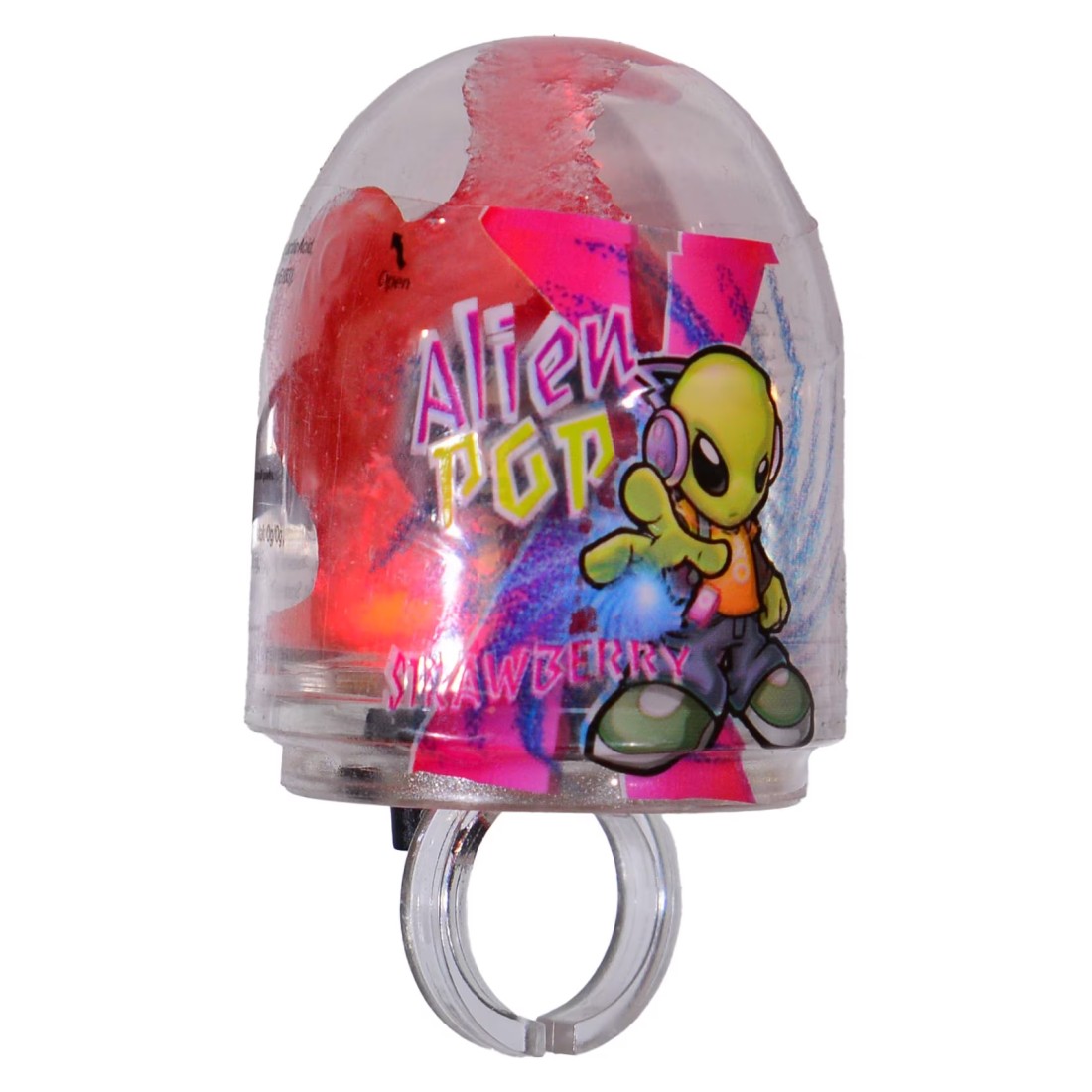 Alien Pop Candy Strawberry 12g