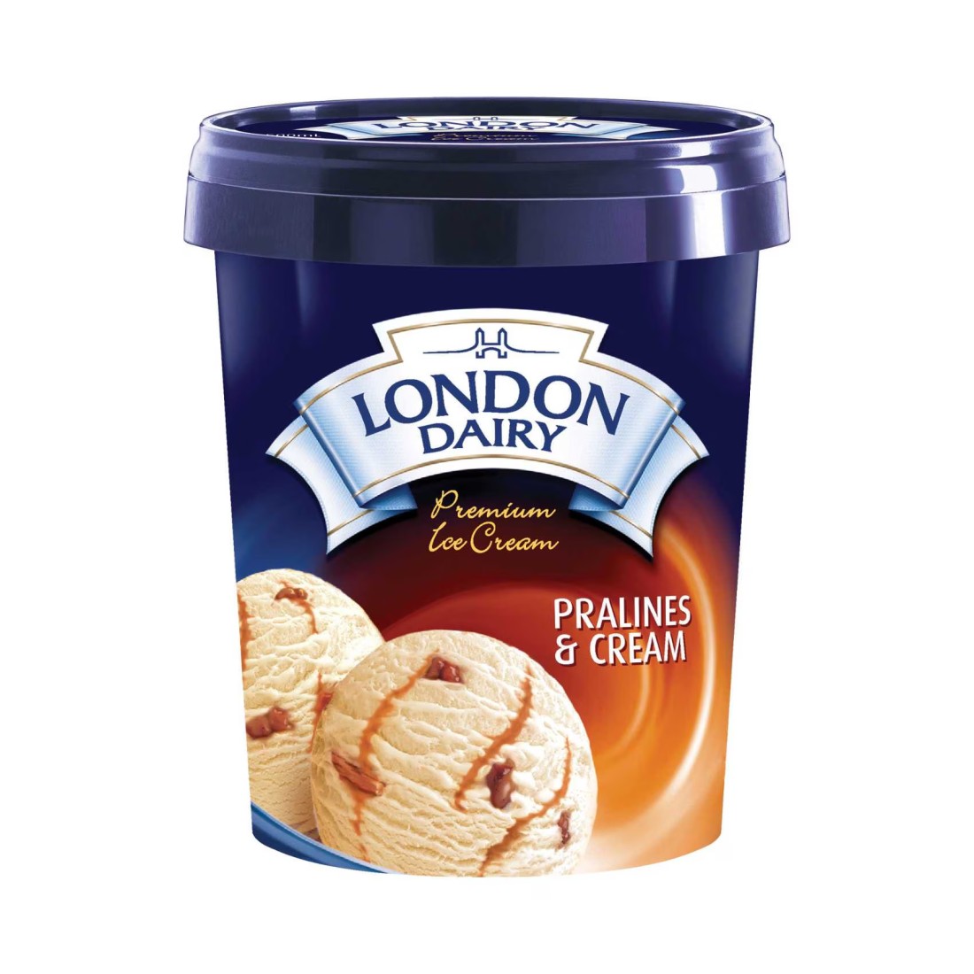 London Dairy Pralines and Cream Ice Cream, 500ml