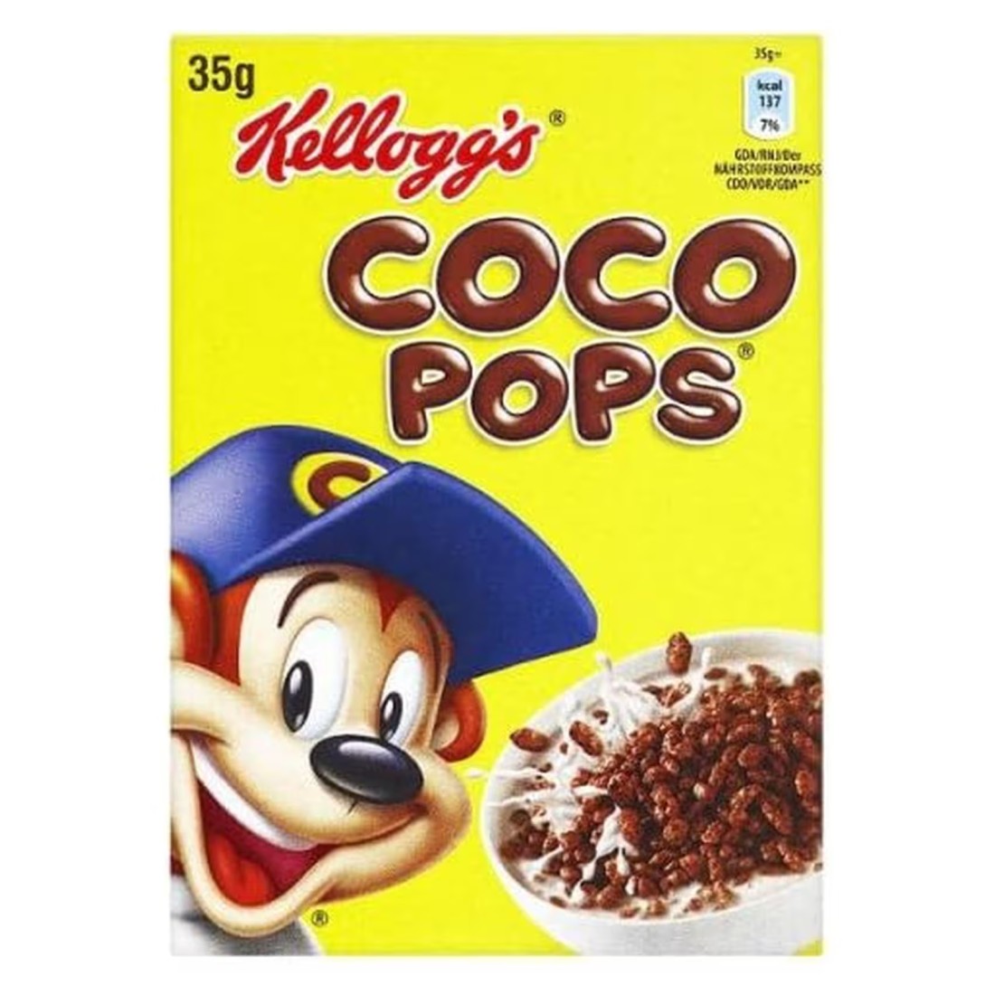 Kellogg&#39;s Coco Pops Wheat Cereal Portion, 35g