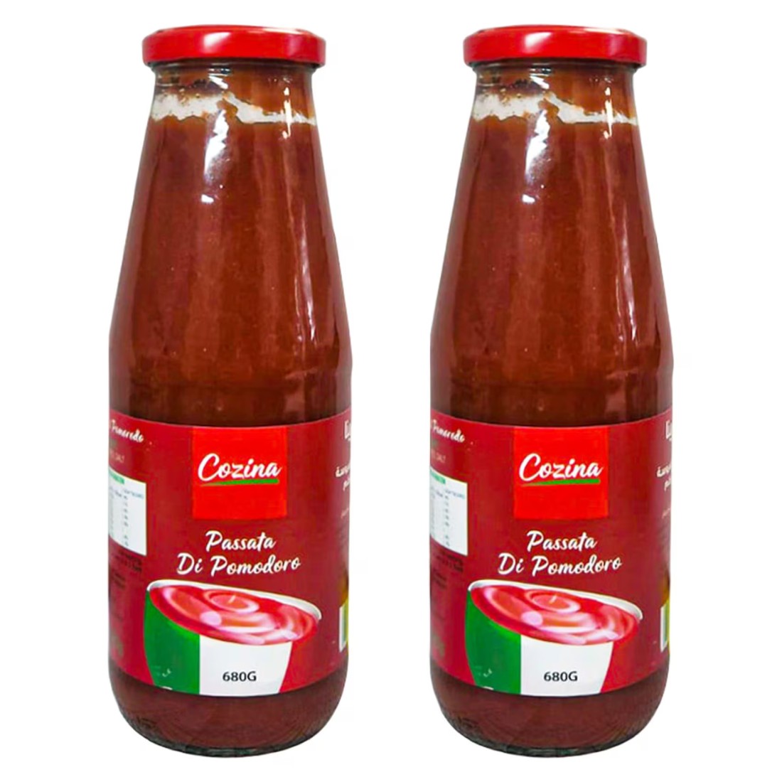 Cozina Passata Di Pomodoro 680g Pack of 2