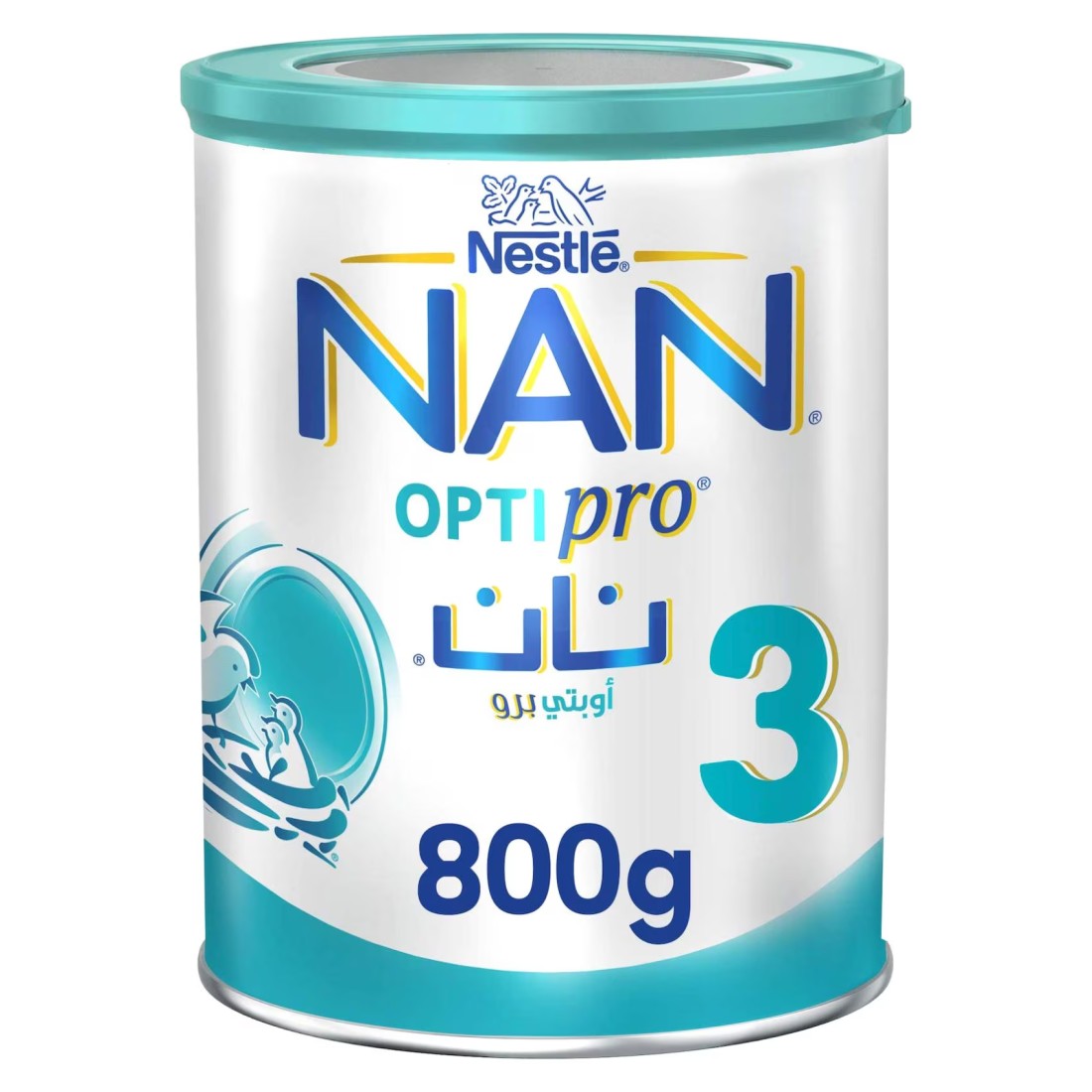 Nestle NAN Optipro 3 Growing up Milk From 1 to 3 Years With 2&rsquo;FL and BL Probiotic 800g