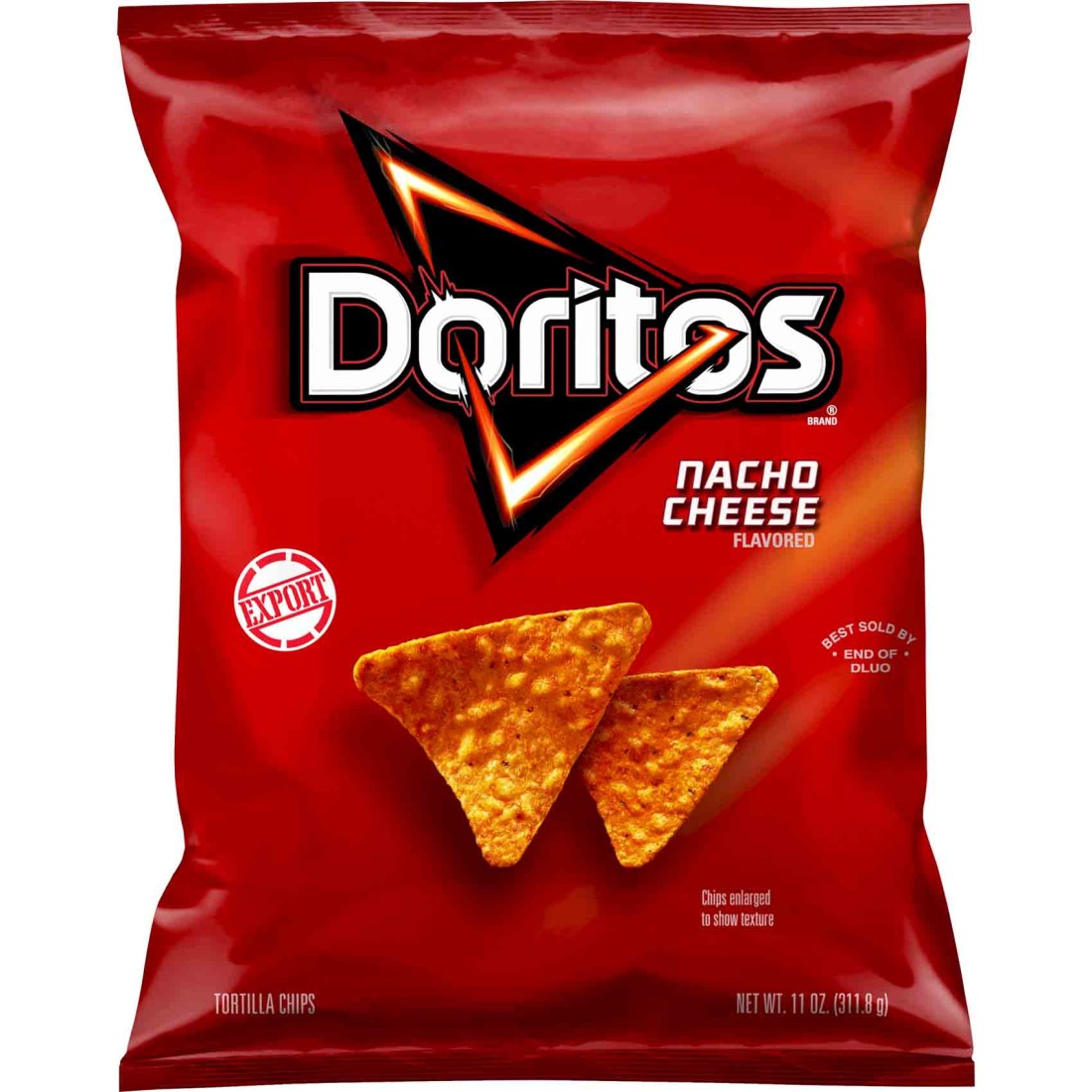 Doritos Nacho Cheese Flavoured Tortilla Chips, 311.8g