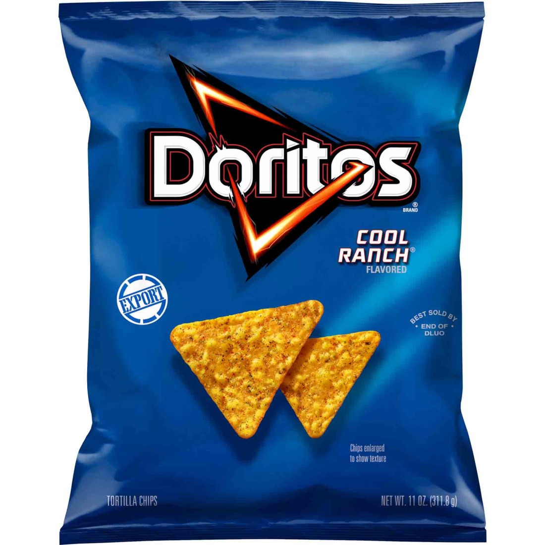 Doritos Cool Ranch Flavoured Tortilla Chips, 311.8g