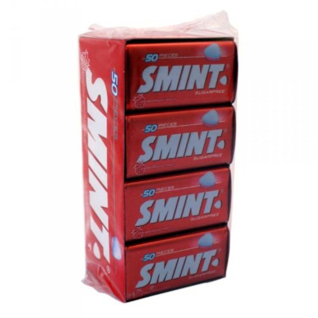 Smint Sugar Free Strawberry Flavour Freshener, 35g Pack of 12