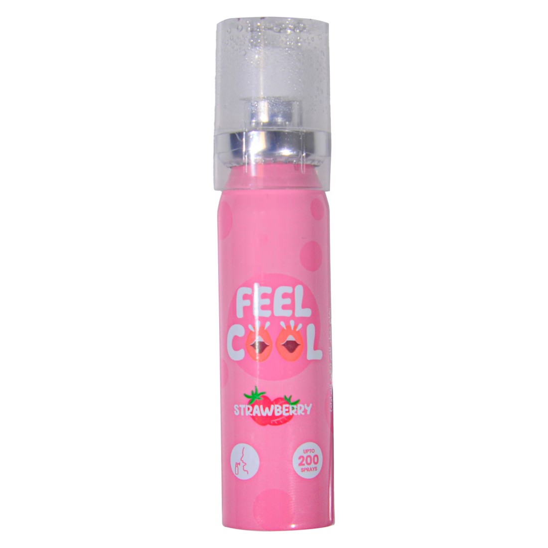Feel Cool Strawberry Mouth Freshener Spray up to 200 Sprays 20ml