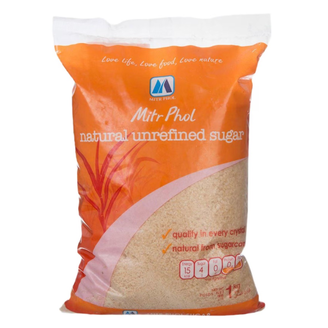 Mitr Phol Natural Unrefiend Sugar 1kg