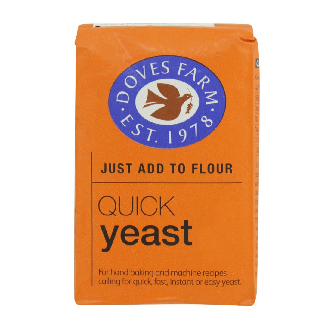 Doves Farm Quick Yeast 125g