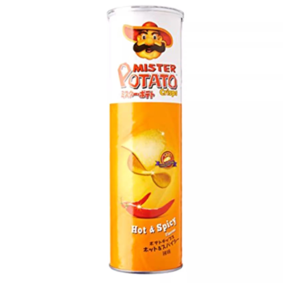 Mister Hot and Spicy Potato Crisp Chips 160g