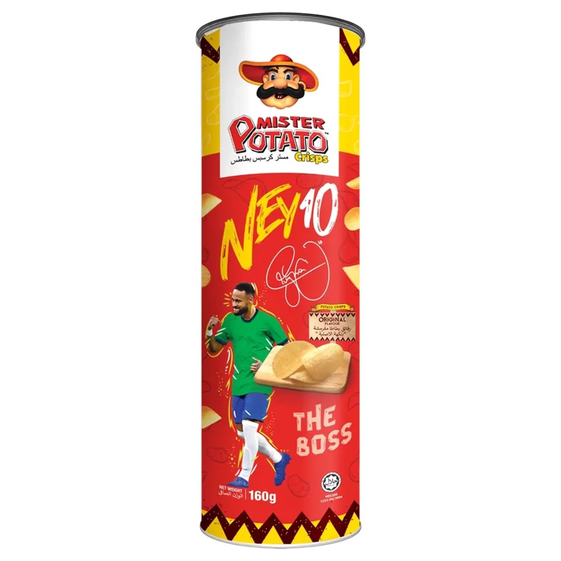 Mister Potato Original Flavour Crisps, 160g
