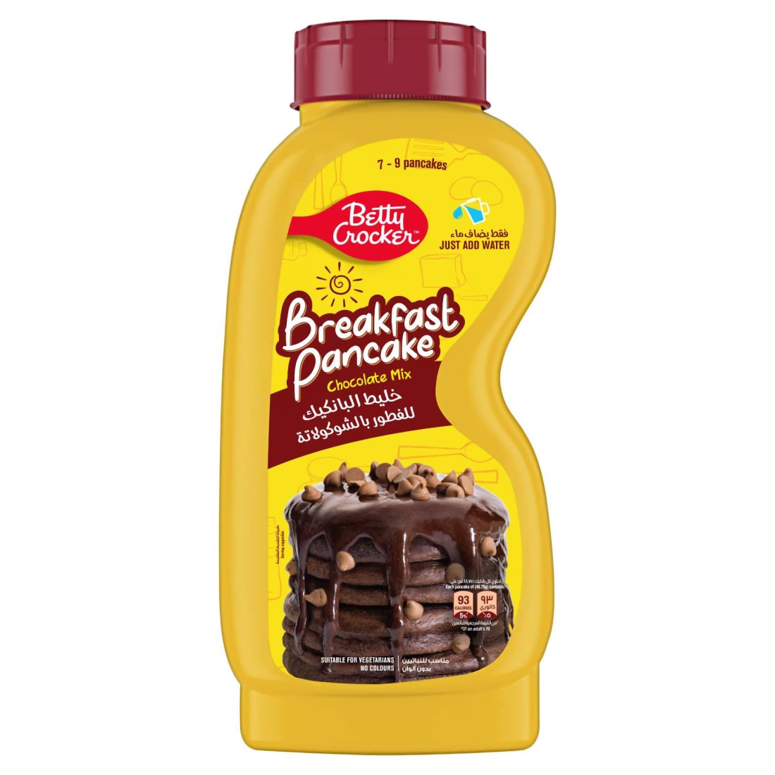 Betty Crocker Breakfast Chocolate Pancake Mix, 200g