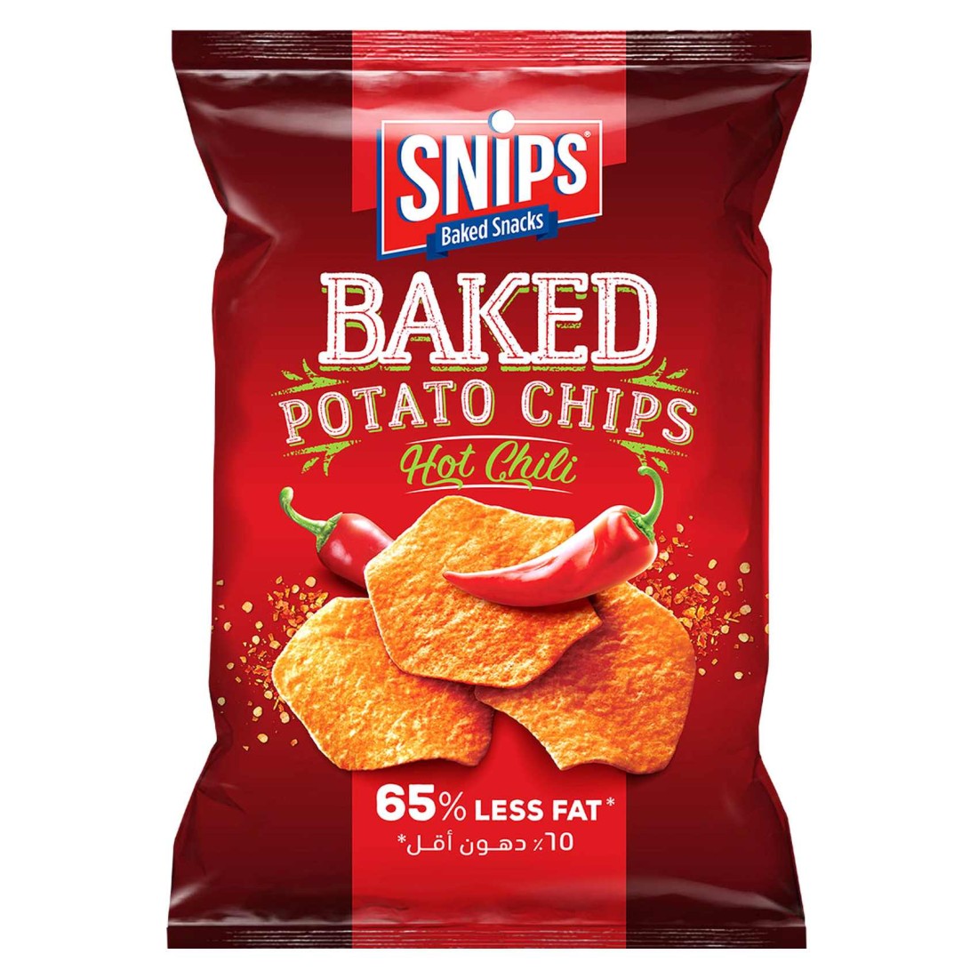 Snips Baked Potato Chips Hot Chili, 35g