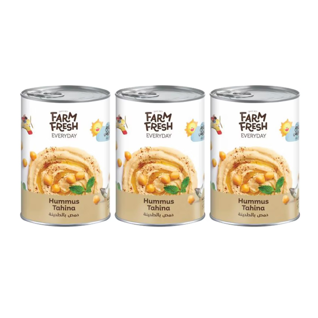 Farm Fresh Everyday Hummus Tahina, 400g Pack of 3