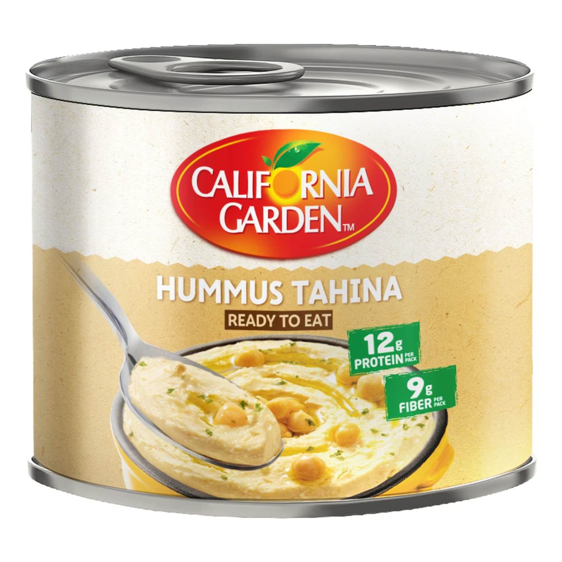 California Garden Ready To Eat Hommos Tahina Dip 220g