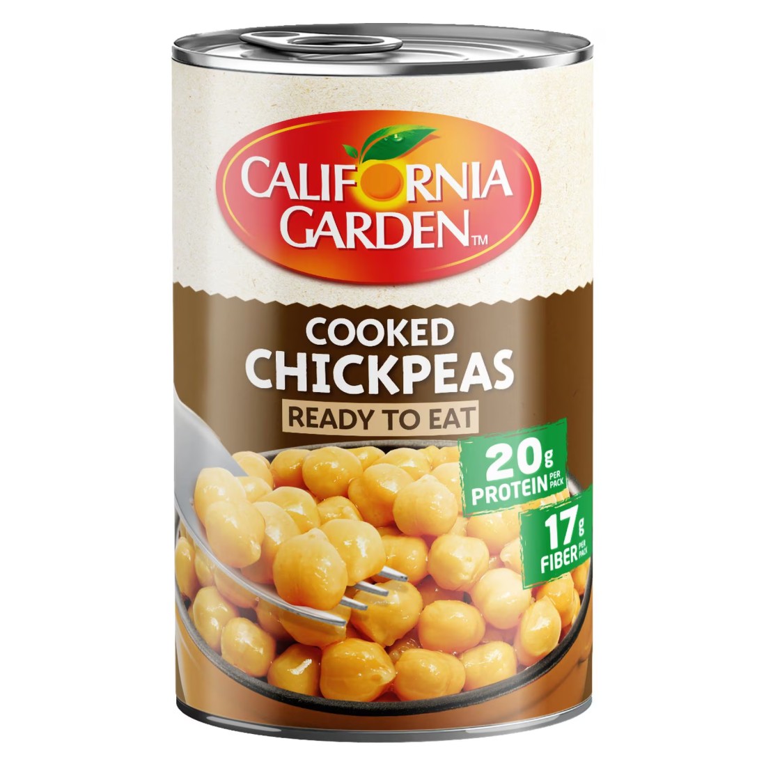 California Garden Ready To Eat Chick Peas 400g