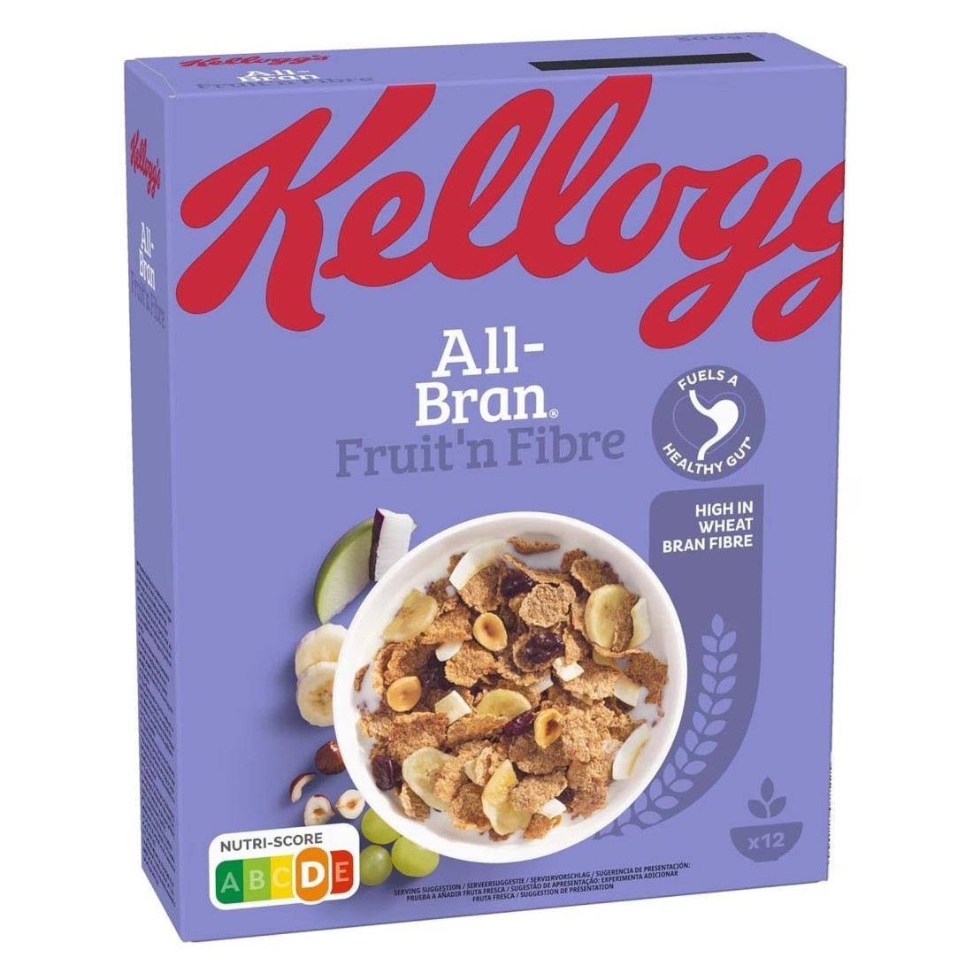 Kellogg&#39;s All Bran Fruit&#39;n Fibre Flakes, 375g
