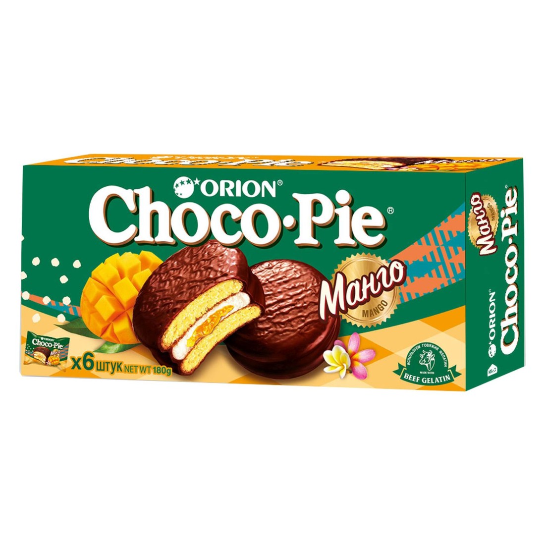 Orion Choco-Pie Mango 180g