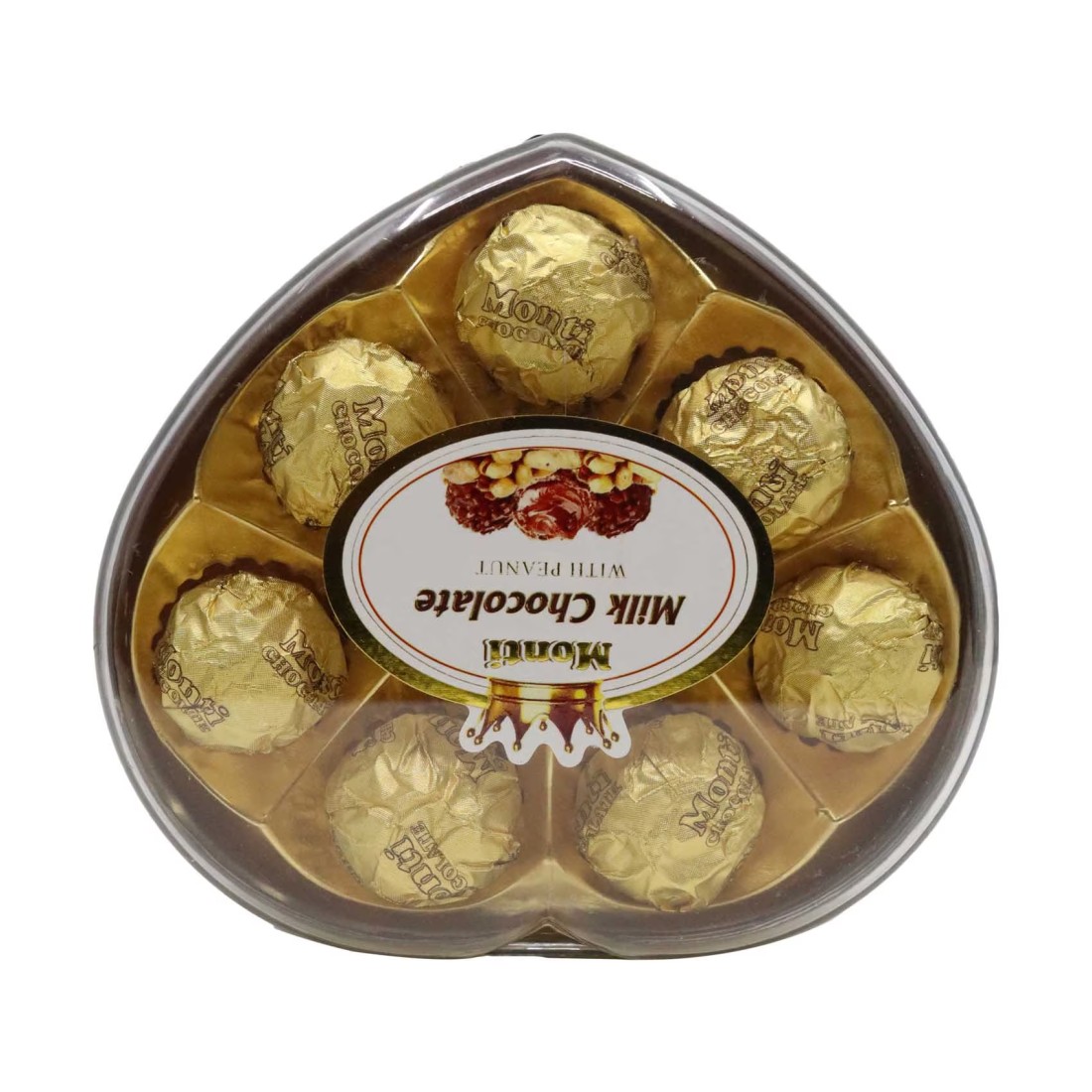 Monti Peanut Milk Chocolate Bar 100g