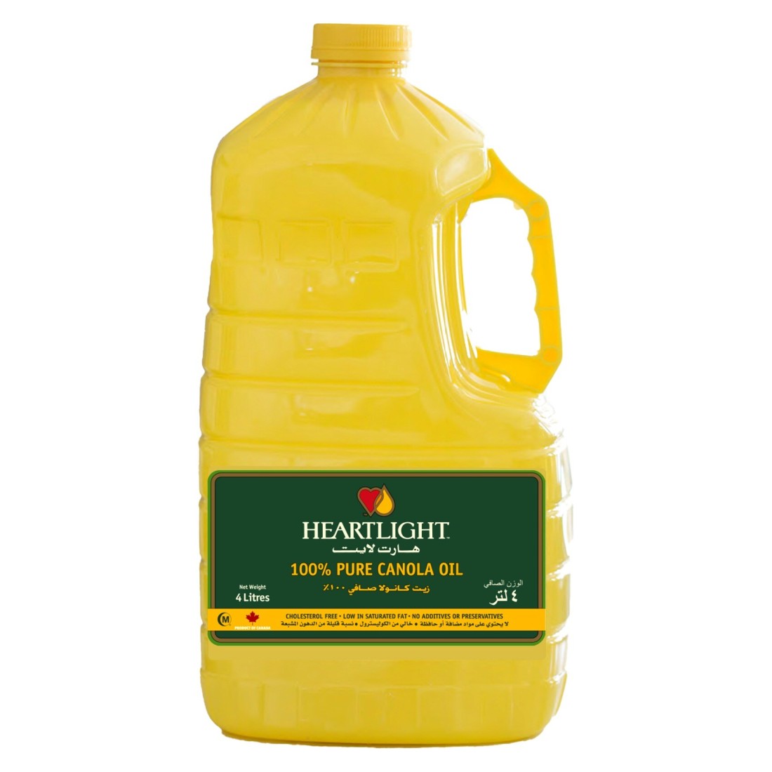 Heartlight 100% Pure Canola Oil, 4L