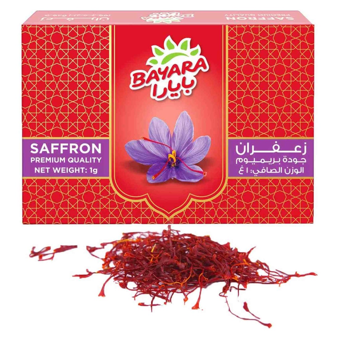 بايارا زعفران فاخر 1 غرام