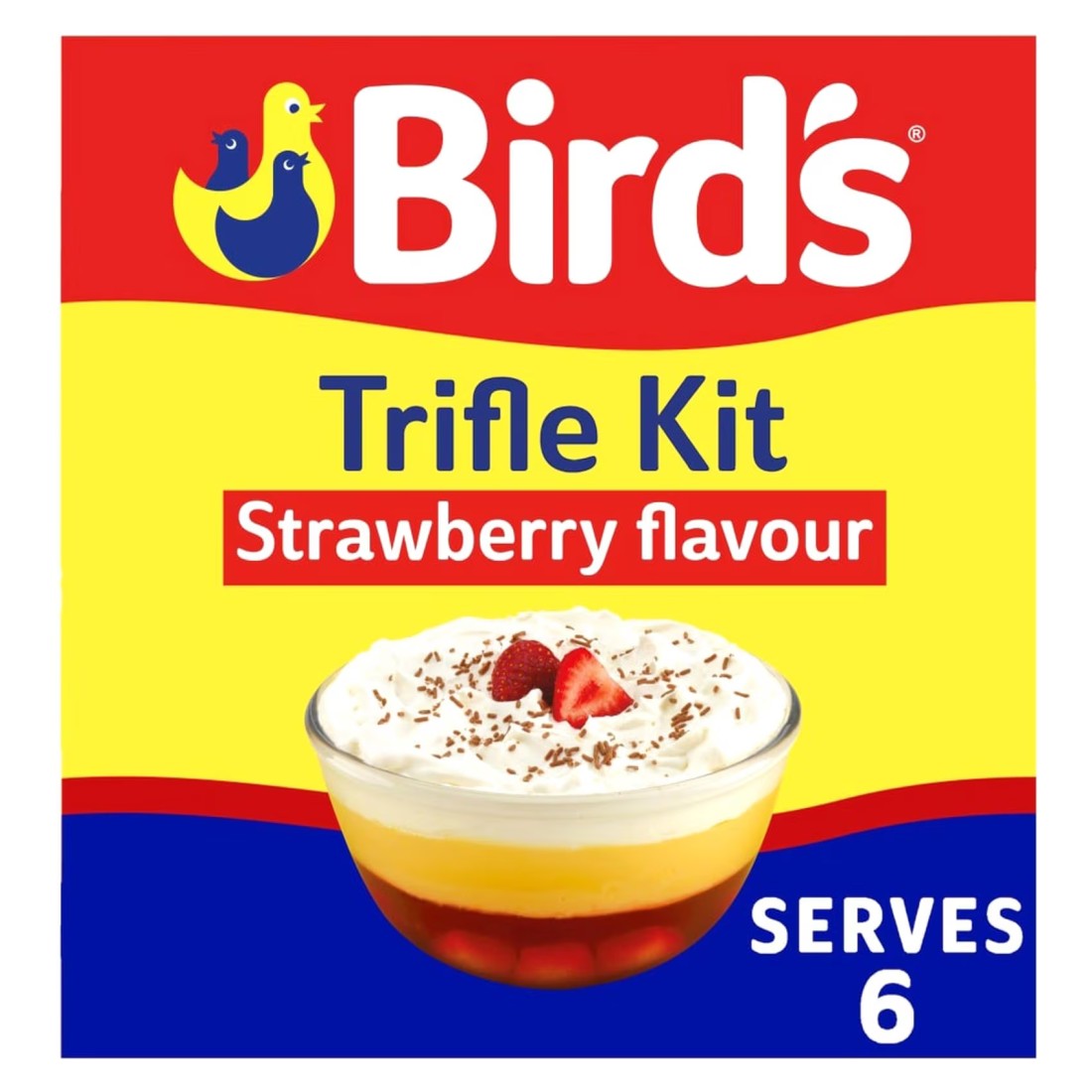 Bird&#39;s Strawberry Trifle Kit 141g