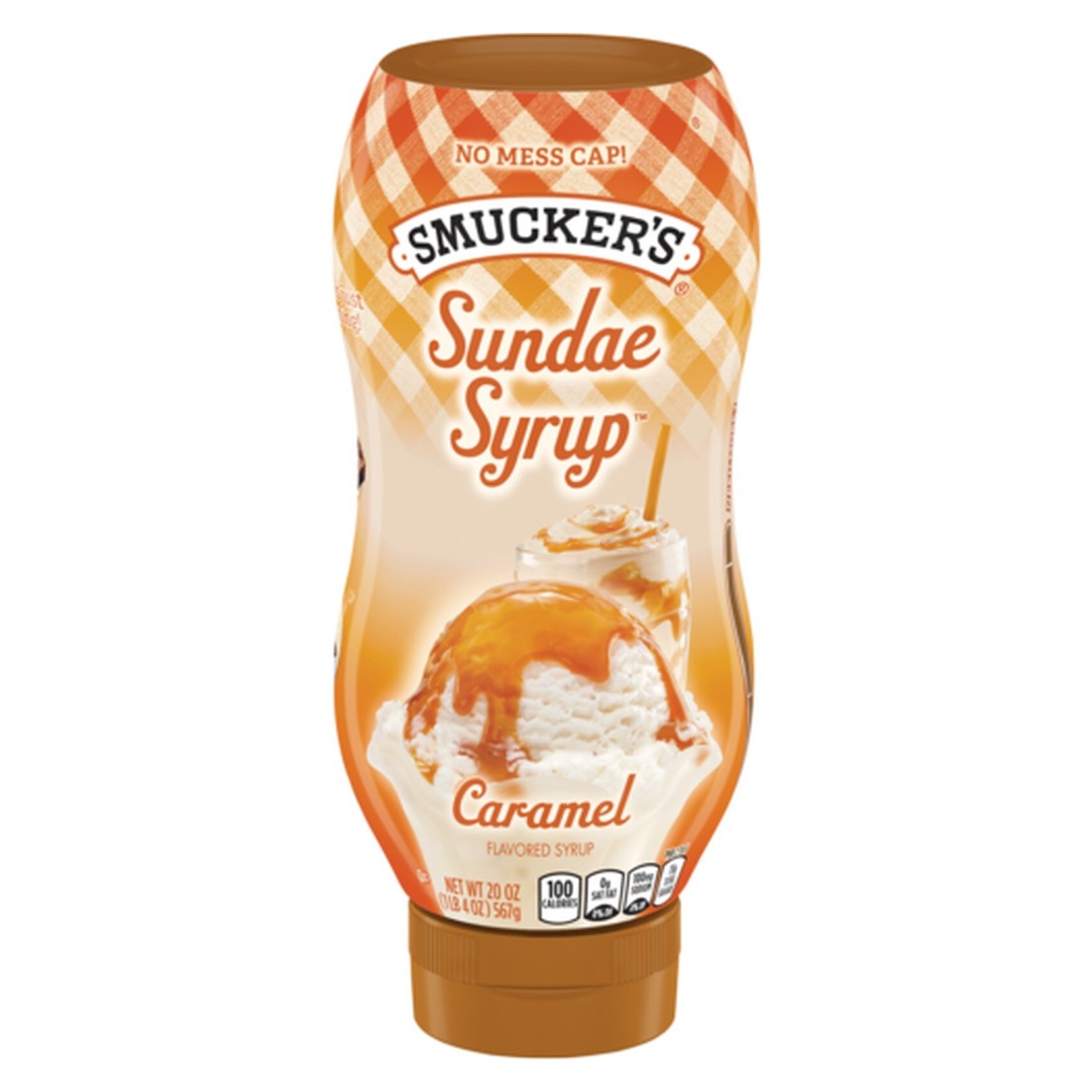 Smucker&#39;s Sundae Syrup Caramel 567g