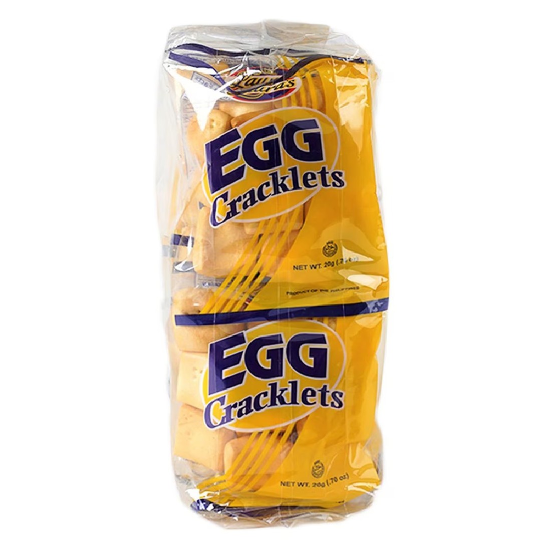 Laura&#39;s Egg Cracklets, 20g Pack of 10