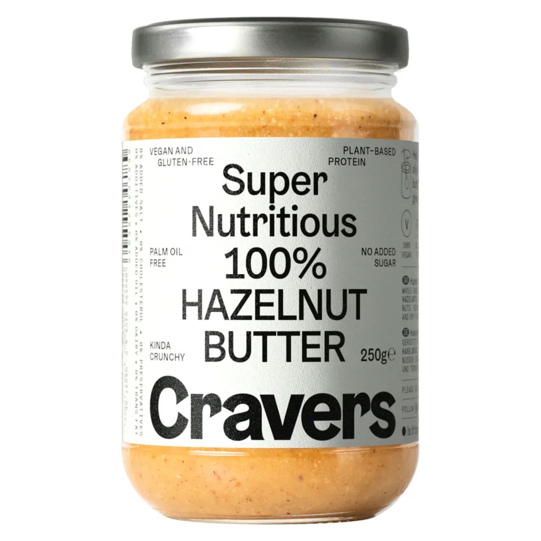 Cravers Super Nutritious Hazelnut Butter 250g