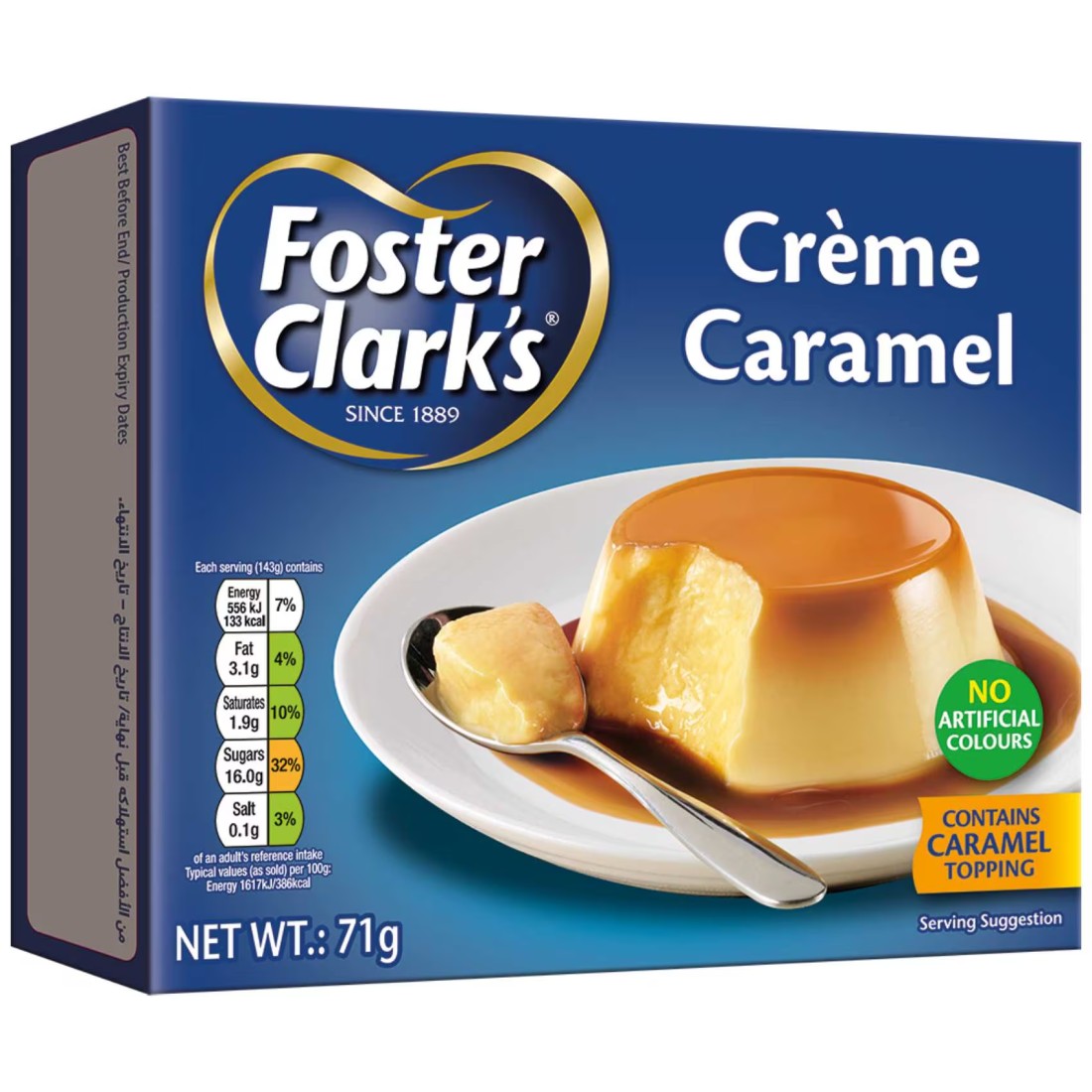 Foster Clark&#39;s Creme Caramel, 71g