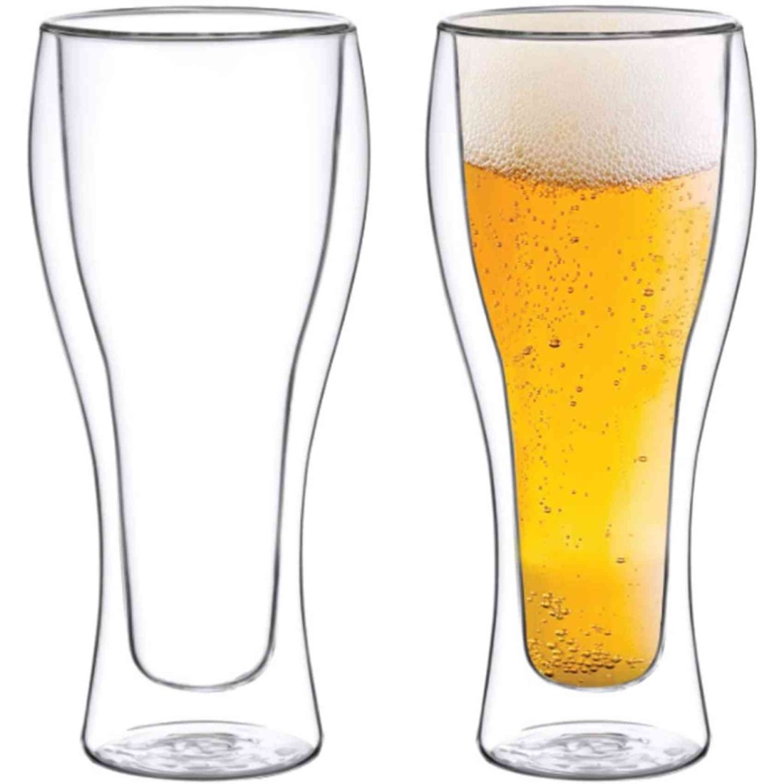 Blackstone Double Wall Glass Tumbler Cups DBM007 450ml 2 PCS
