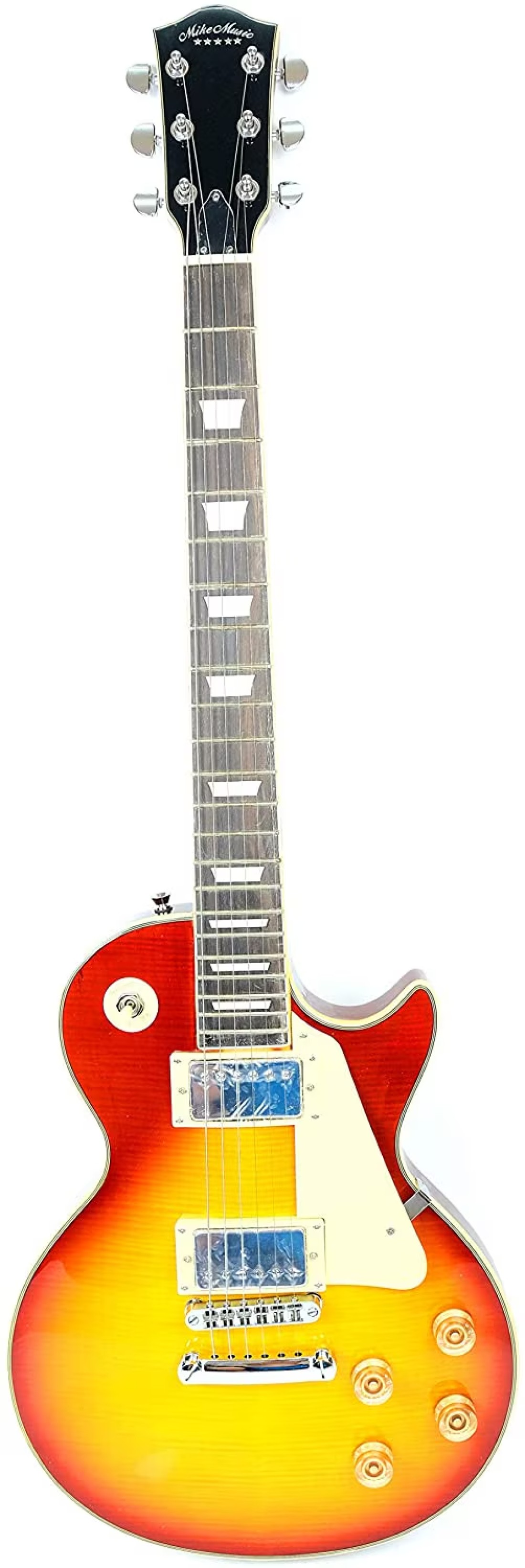 Mike Music 40inch Guitars OldLess/HB Deluxe Honeyburst Gloss Vintage Style Electric Guitar (sunburst)