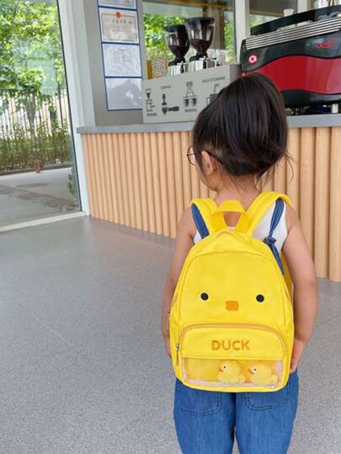 Children s Little Duck Kindergarten Student School Bag Backpack