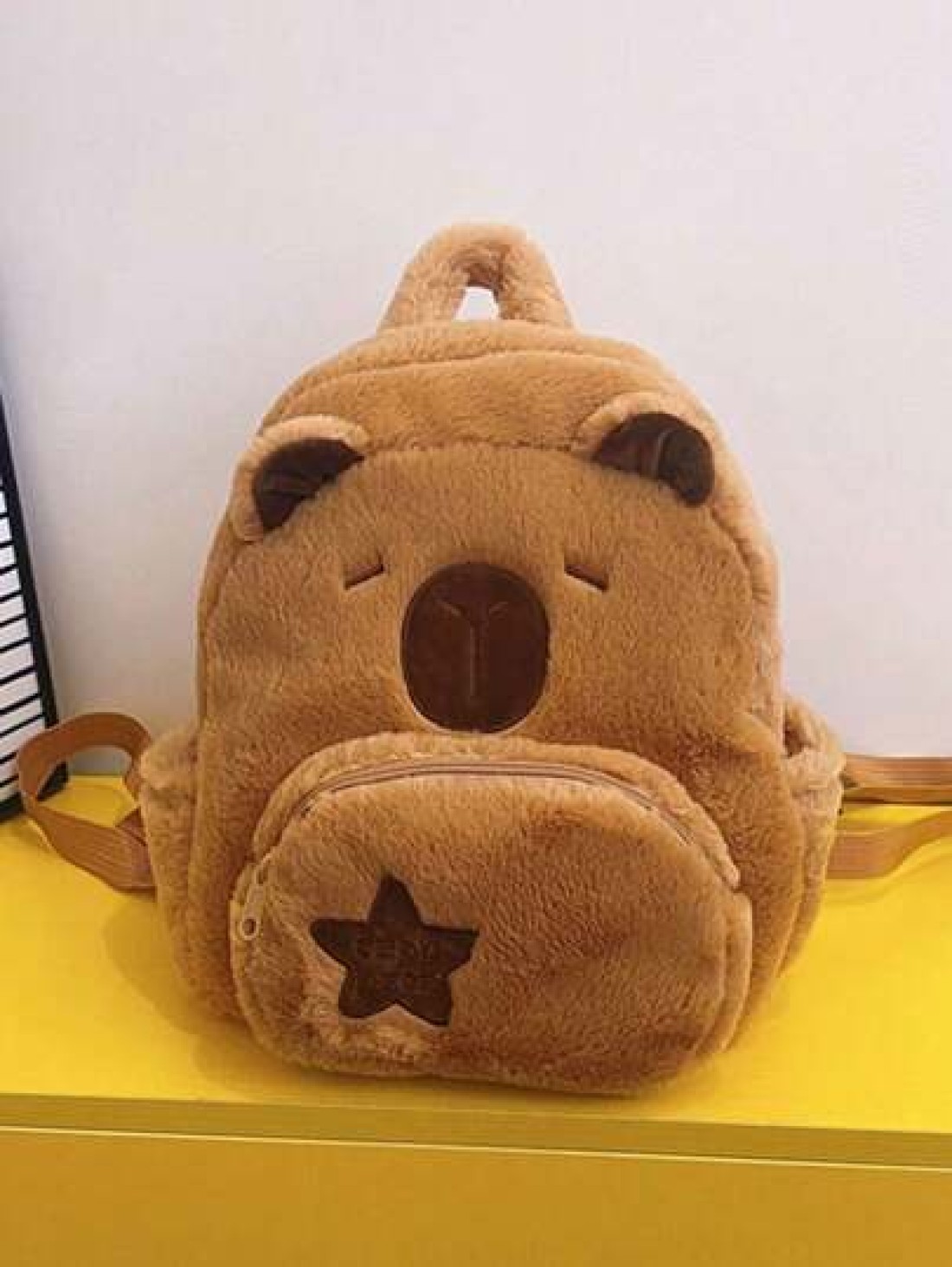 1 Pc Large Capacity Cute Capybara Pattern School Bags For S Lively Student Bag With Multi Pockets Fashionable School Bag Backpack School Bag Backpack Toddler Backpack Mini Backpack Small Backpack Bag