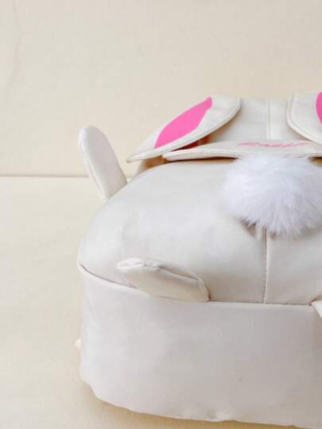 1pc Girls Cute Cartoon Rabbit Pattern Zipper Closure Small Backpack For Outdoor Use