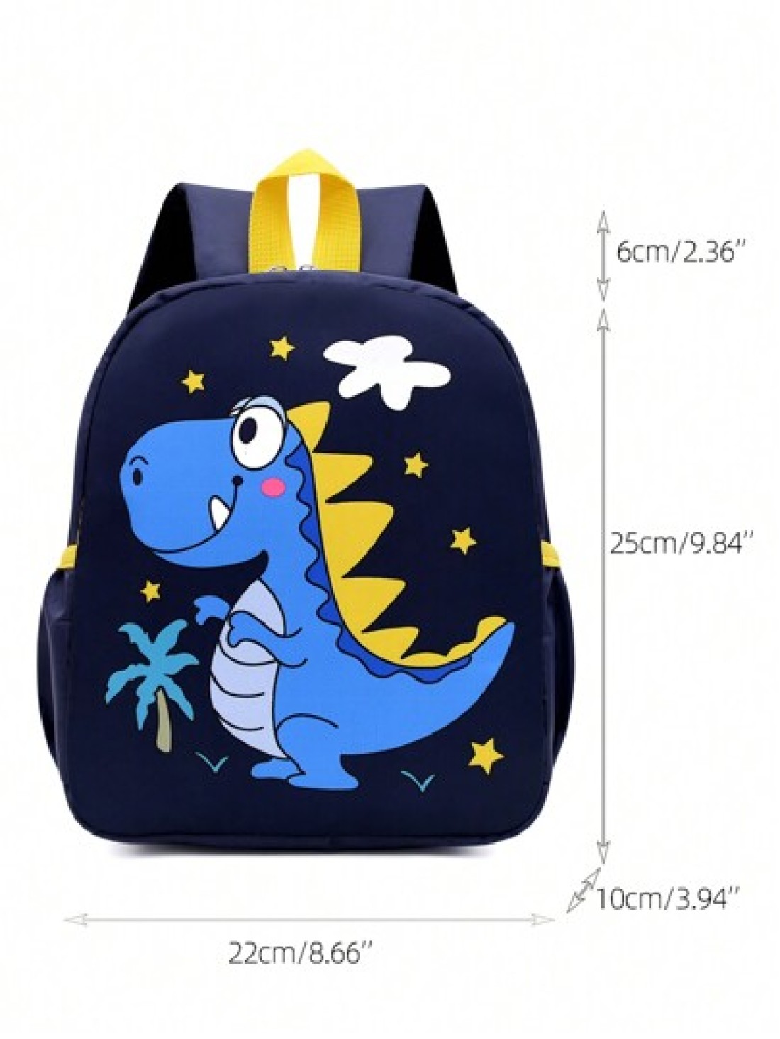 Kids Cartoon Dinosaur Backpack Lightweight And Easy To Carry Shoulder Bag For Toddler Boys