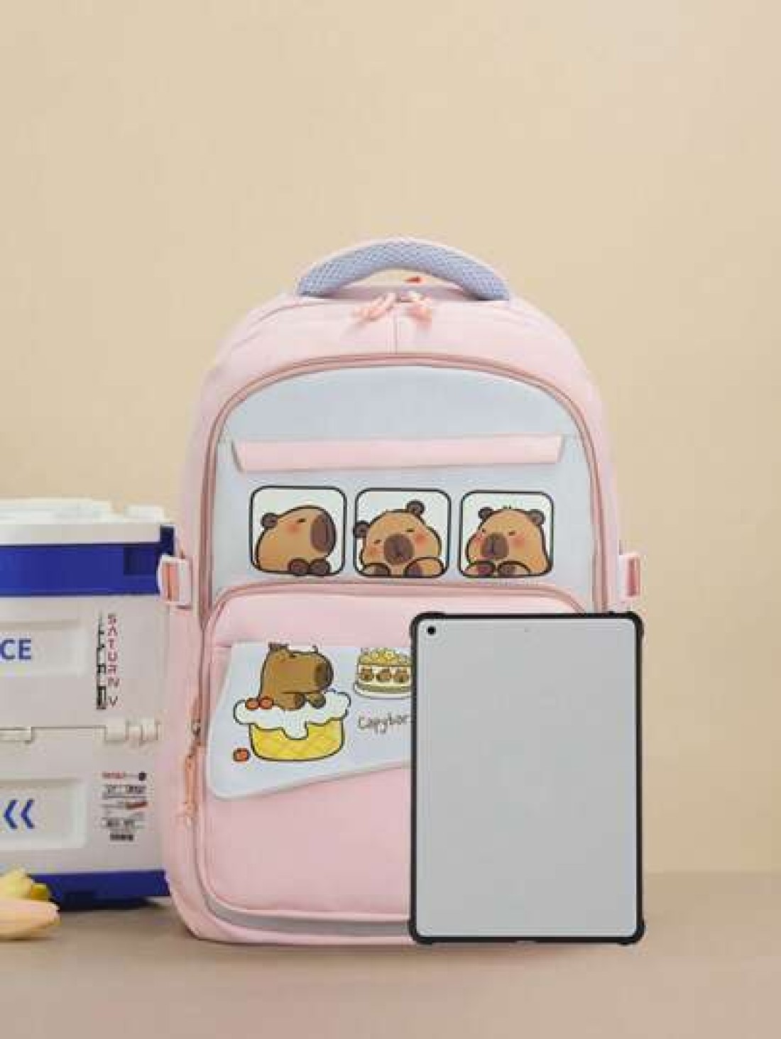 Girls Cute And Fresh Backpack With A Capacity For High School And Middle School Students