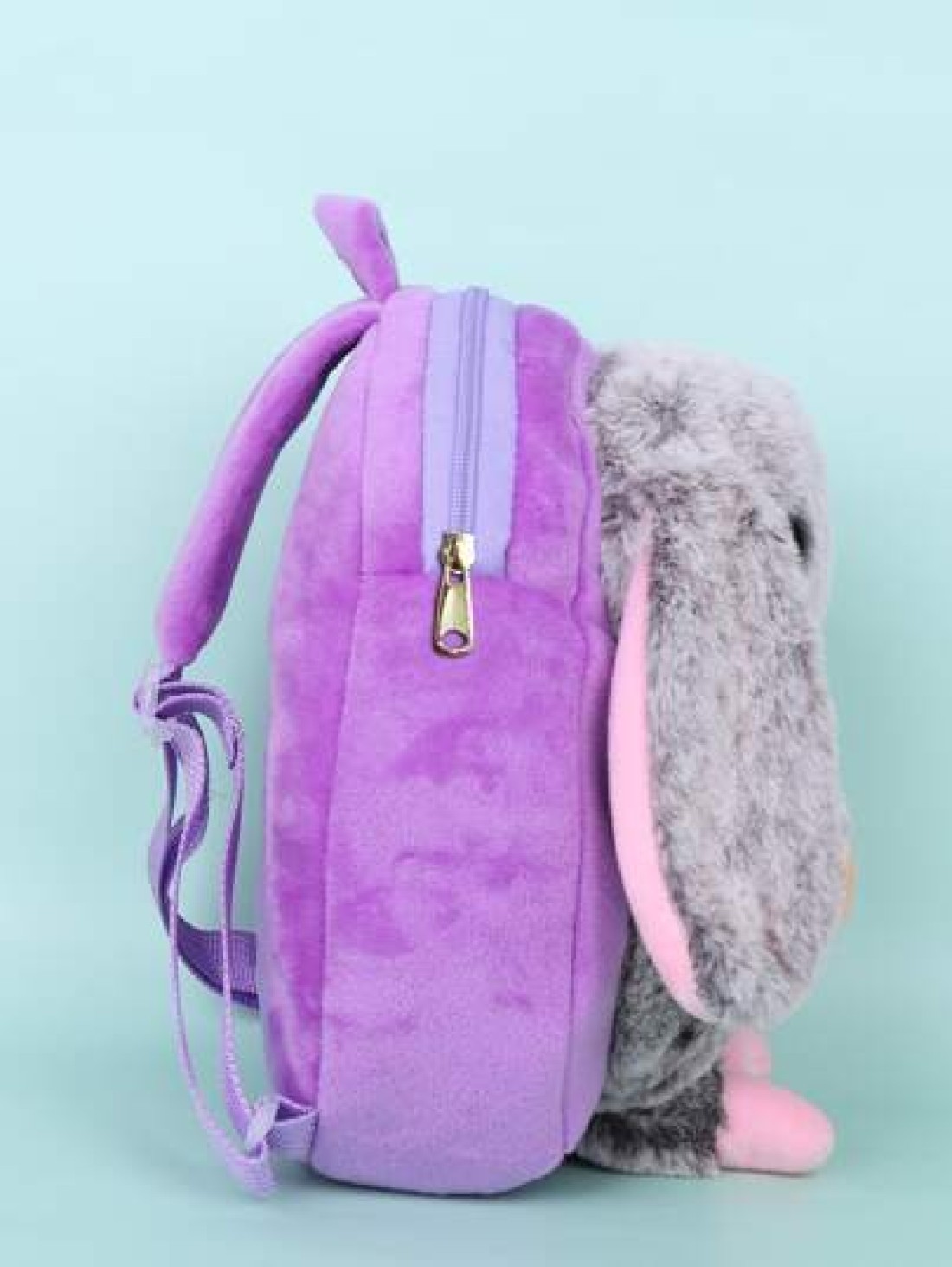 1pc Cute Plush Backpacks Cartoon Backpack Girl My Fashion Fluffy Backpacks Children Schoolbag Little Cartoon Book Bag