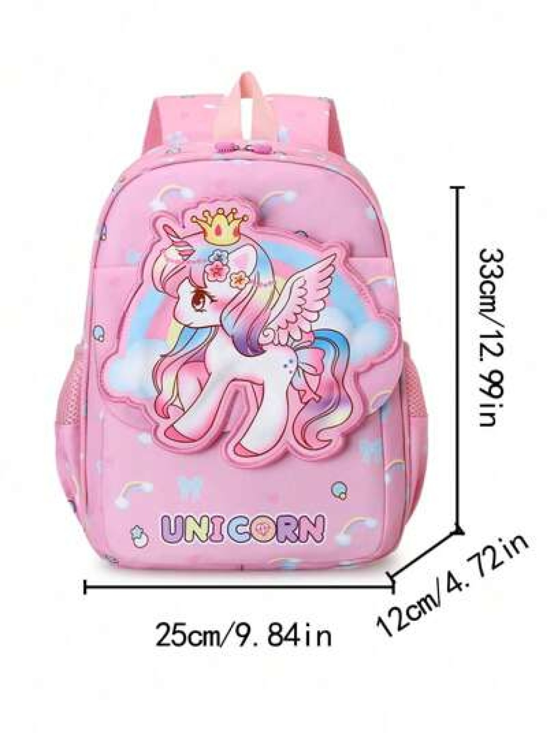 Summer New Schoolbag Cute Pony Girls Ultra Lightweight Backpack Fashion Back Protection Backpack Back To School Season Handbag Bag