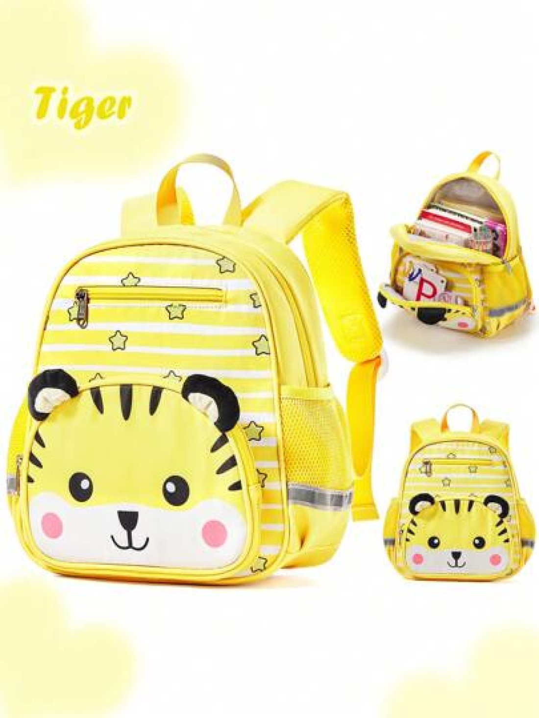 Children Backpack School Backpack Bookbag Schoolbag Kids Backpacks Kindergarten Backpacks Animal School Backpack With Adjustable Shoulder Strap Waterproof Travel Backpacks Daypack For For Commute Scho