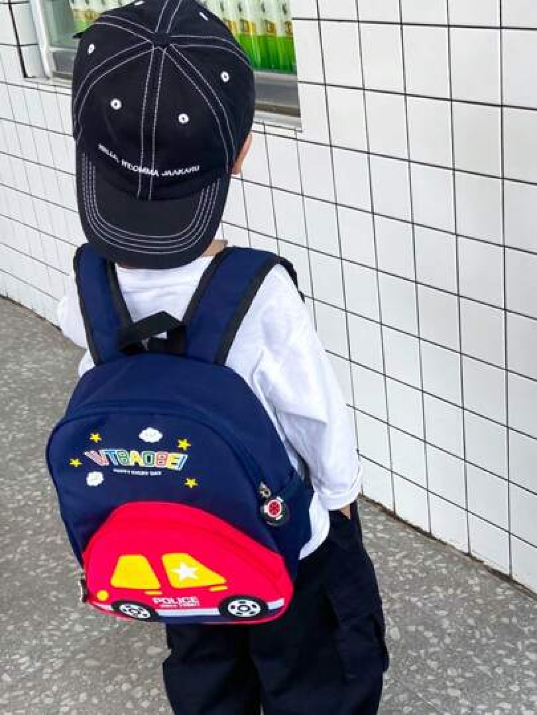 Cartoon Car shaped Kids Backpack For Children Aged 3 5 In Kindergarten And Primary School Boys Schoolbag