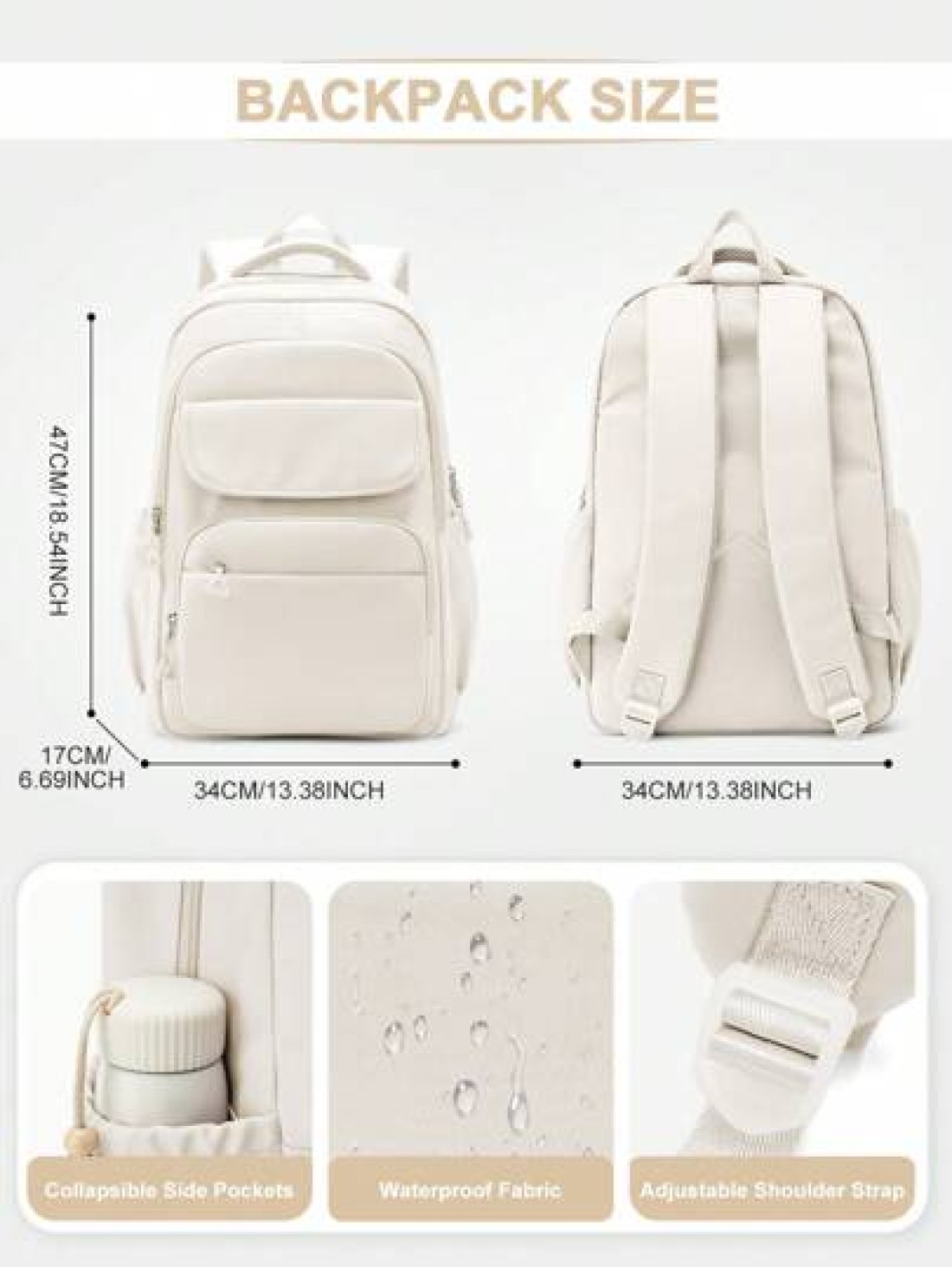 New School Backpack Laptop Backpack Fits 14 15 6 Inch Notebook For Girl Boy Lightweight Durable School Bookbag Water Resistant Schoolbag Book Bag