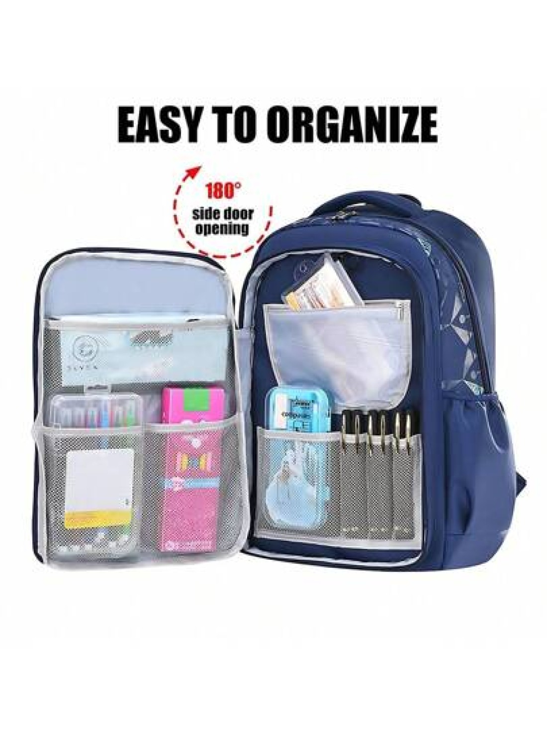 1 Piece Kids Backpack School Boy Backpack Handsome Student School Bag Large Capacity Multi Pocket Waterproof Backpack School Supplies Suitable For 6 14 Years Old Teenager Students School And Travel